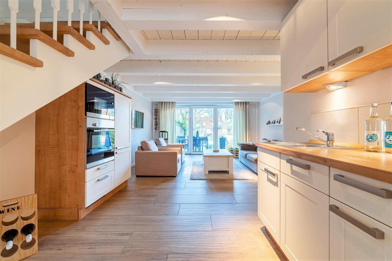 Willa Haus Am Siel 01, Zentral Mit Eigenem Steg Greetsiel Zewnętrze zdjęcie